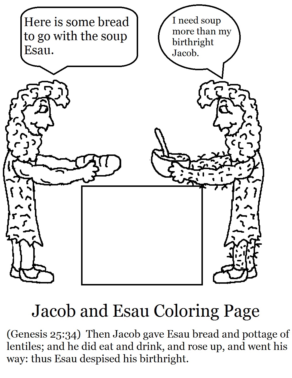 jacob-and-esau-coloring-pages